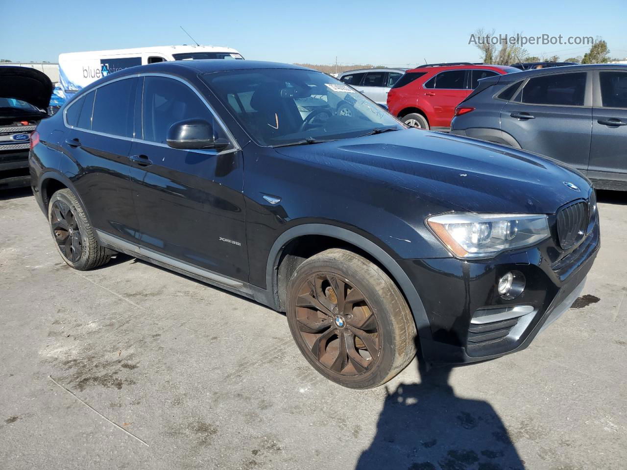 2015 Bmw X4 Xdrive35i Black vin: 5UXXW5C57F0E87127