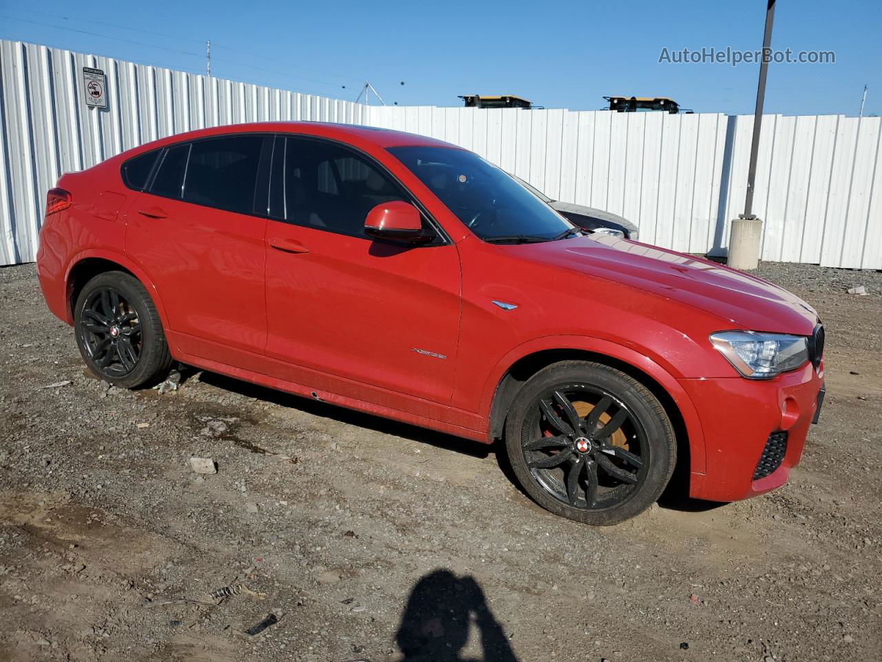 2015 Bmw X4 Xdrive35i Red vin: 5UXXW5C58F0E87038