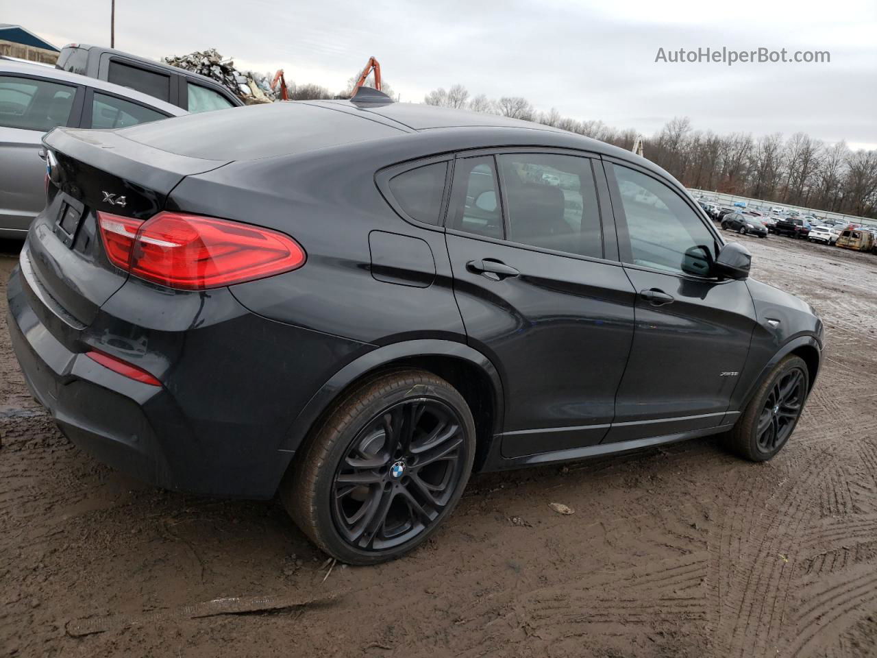 2015 Bmw X4 Xdrive35i Black vin: 5UXXW5C59F0E88375