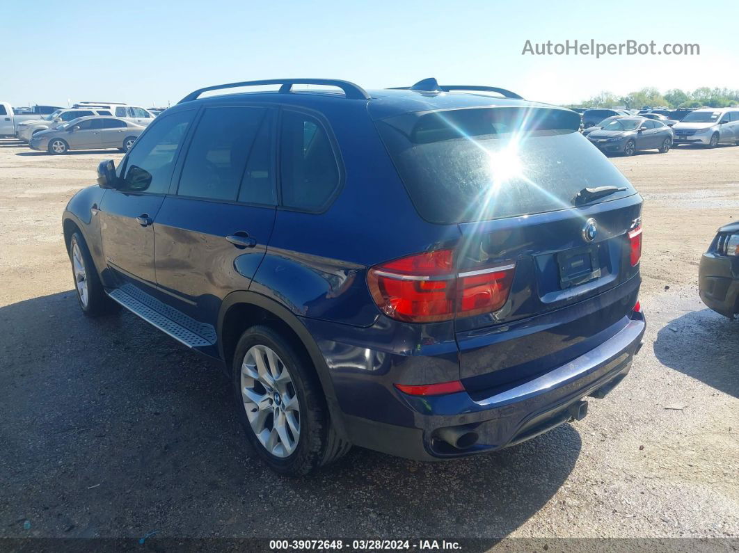 2011 Bmw X5 Xdrive35i/xdrive35i Premium/xdrive35i Sport Activity Navy vin: 5UXZV4C50BL402639