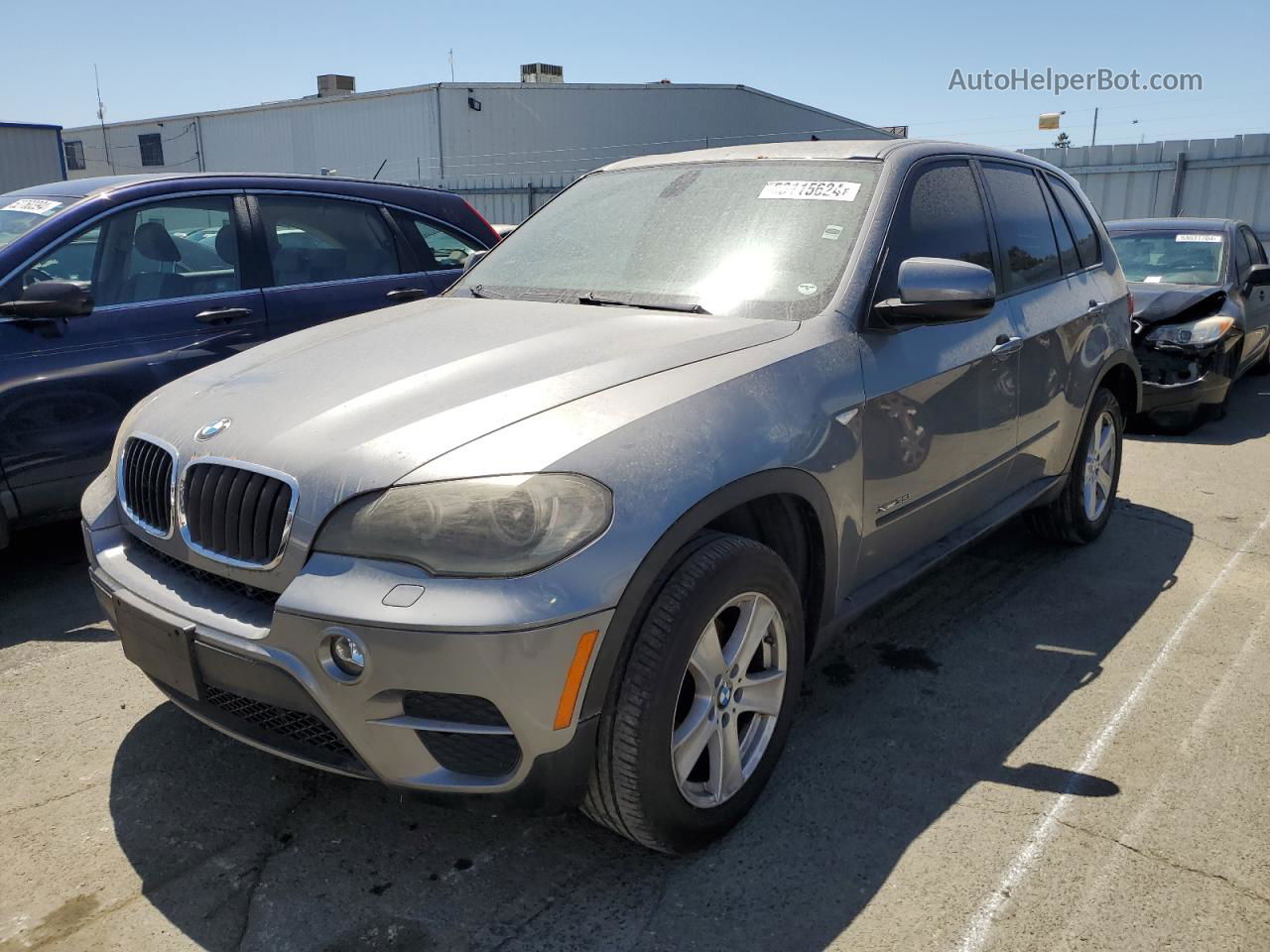 2011 Bmw X5 Xdrive35i Gray vin: 5UXZV4C50BL403175