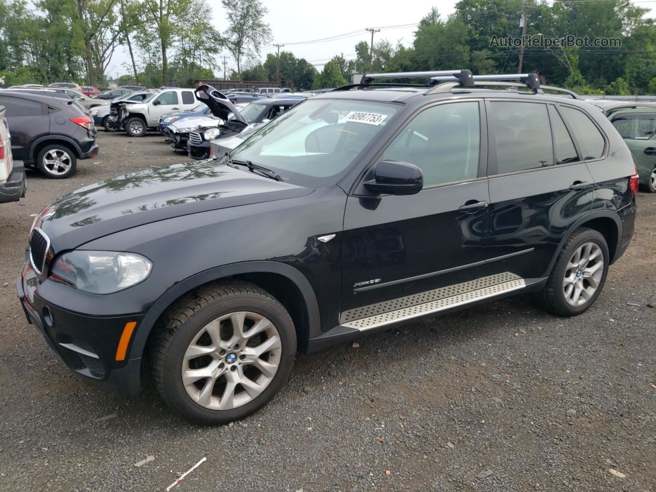 2011 Bmw X5 Xdrive35i Черный vin: 5UXZV4C50BL403984