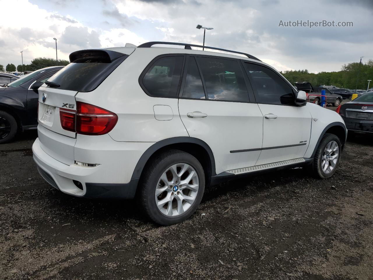 2011 Bmw X5 Xdrive35i White vin: 5UXZV4C50BL404262