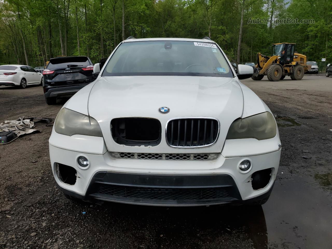 2011 Bmw X5 Xdrive35i Белый vin: 5UXZV4C50BL404262