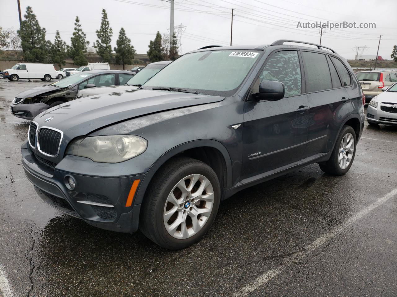 2011 Bmw X5 Xdrive35i Gray vin: 5UXZV4C50BL405749