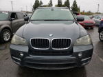 2011 Bmw X5 Xdrive35i Gray vin: 5UXZV4C50BL405749