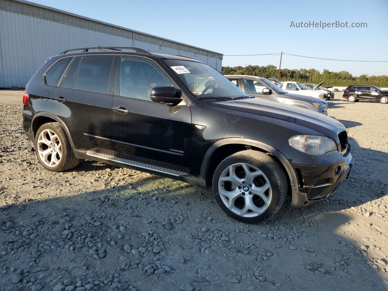 2011 Bmw X5 Xdrive35i Black vin: 5UXZV4C50BL413186