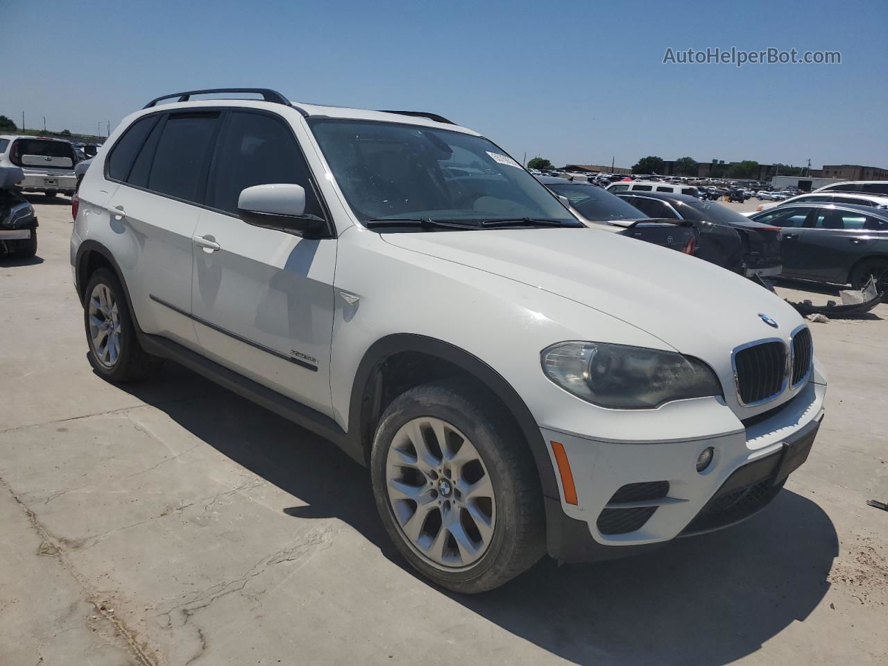 2011 Bmw X5 Xdrive35i White vin: 5UXZV4C50BL415262