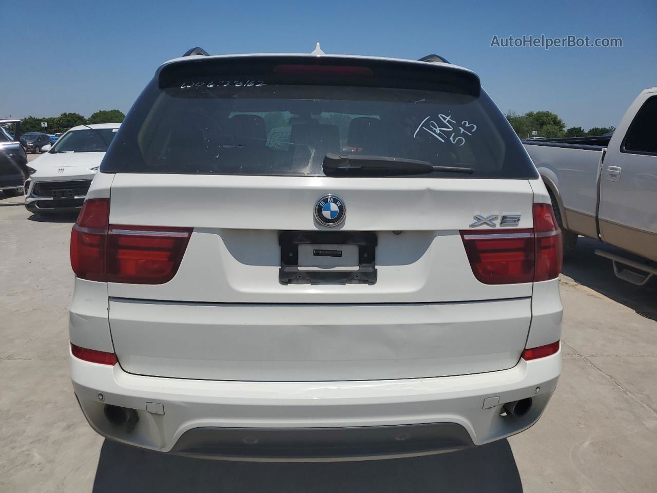 2011 Bmw X5 Xdrive35i White vin: 5UXZV4C50BL415262