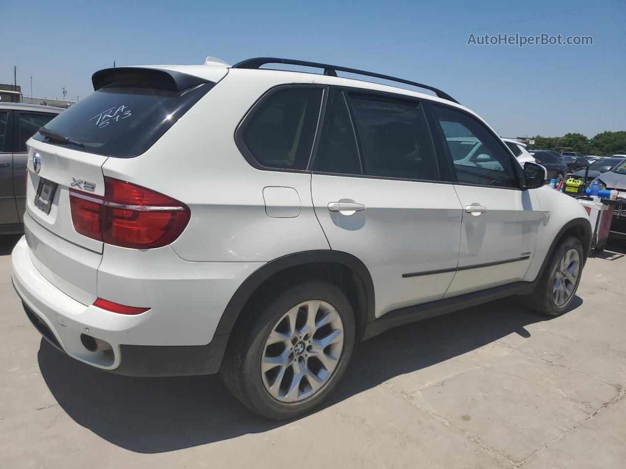 2011 Bmw X5 Xdrive35i White vin: 5UXZV4C50BL415262