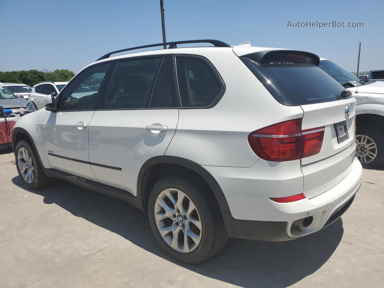 2011 Bmw X5 Xdrive35i White vin: 5UXZV4C50BL415262