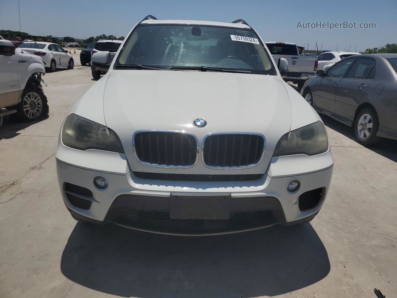 2011 Bmw X5 Xdrive35i White vin: 5UXZV4C50BL415262