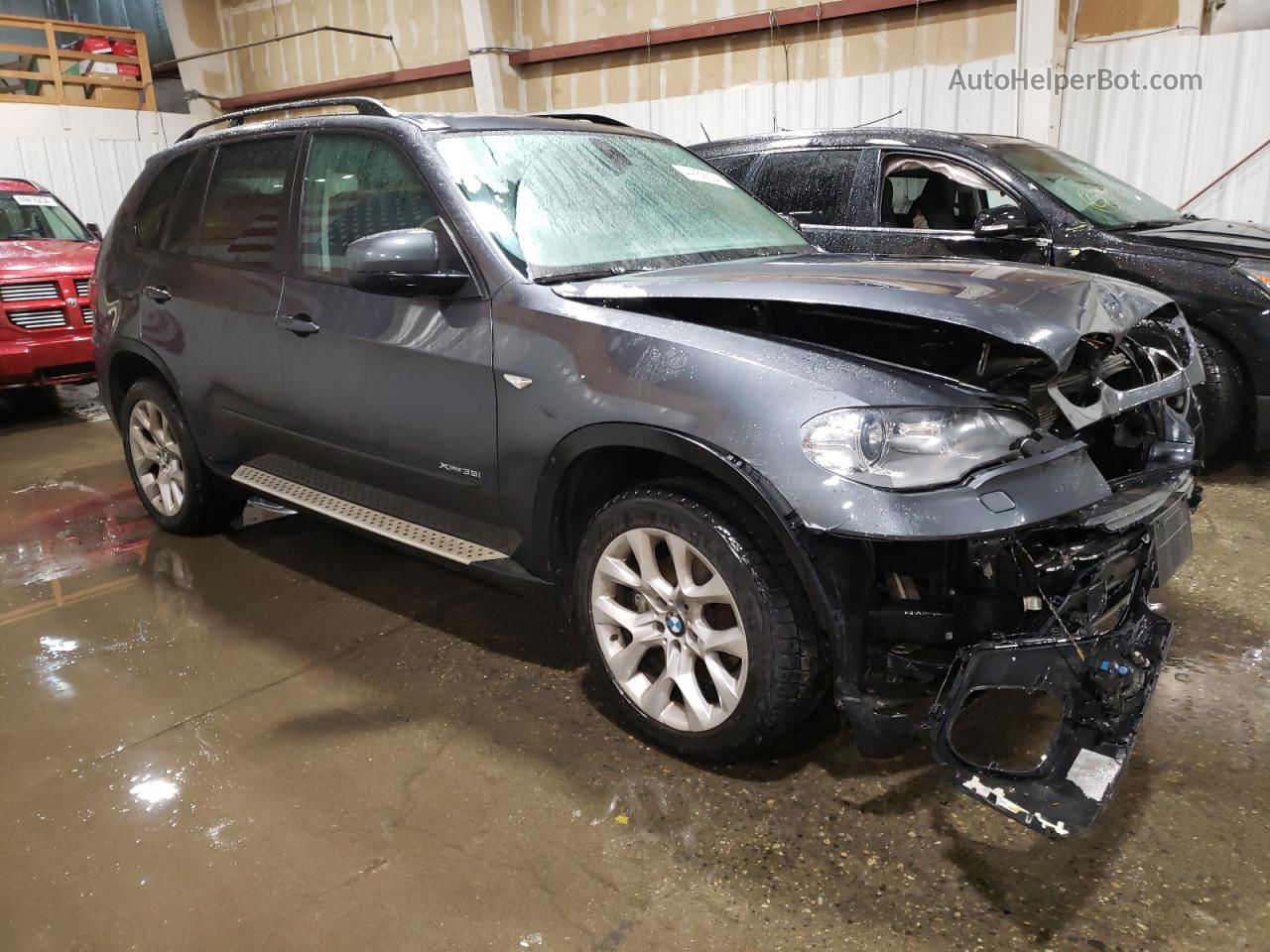 2012 Bmw X5 Xdrive35i Gray vin: 5UXZV4C50CL745713