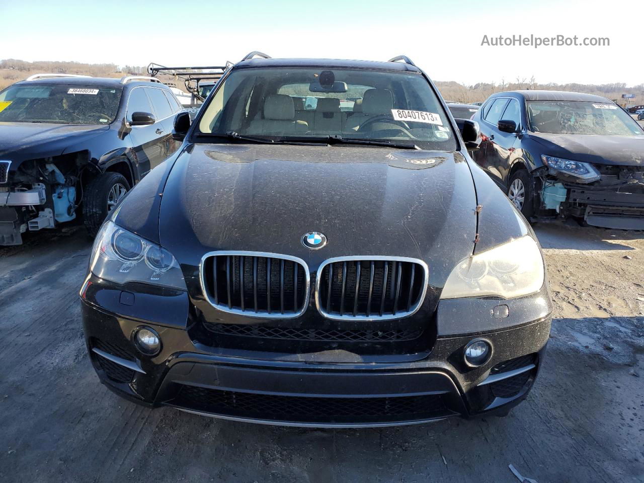 2012 Bmw X5 Xdrive35i Black vin: 5UXZV4C50CL746750