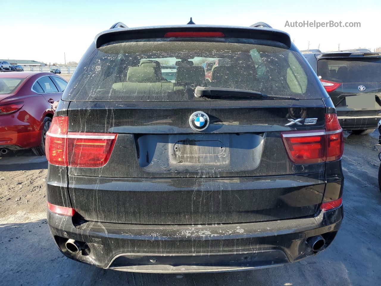 2012 Bmw X5 Xdrive35i Black vin: 5UXZV4C50CL746750