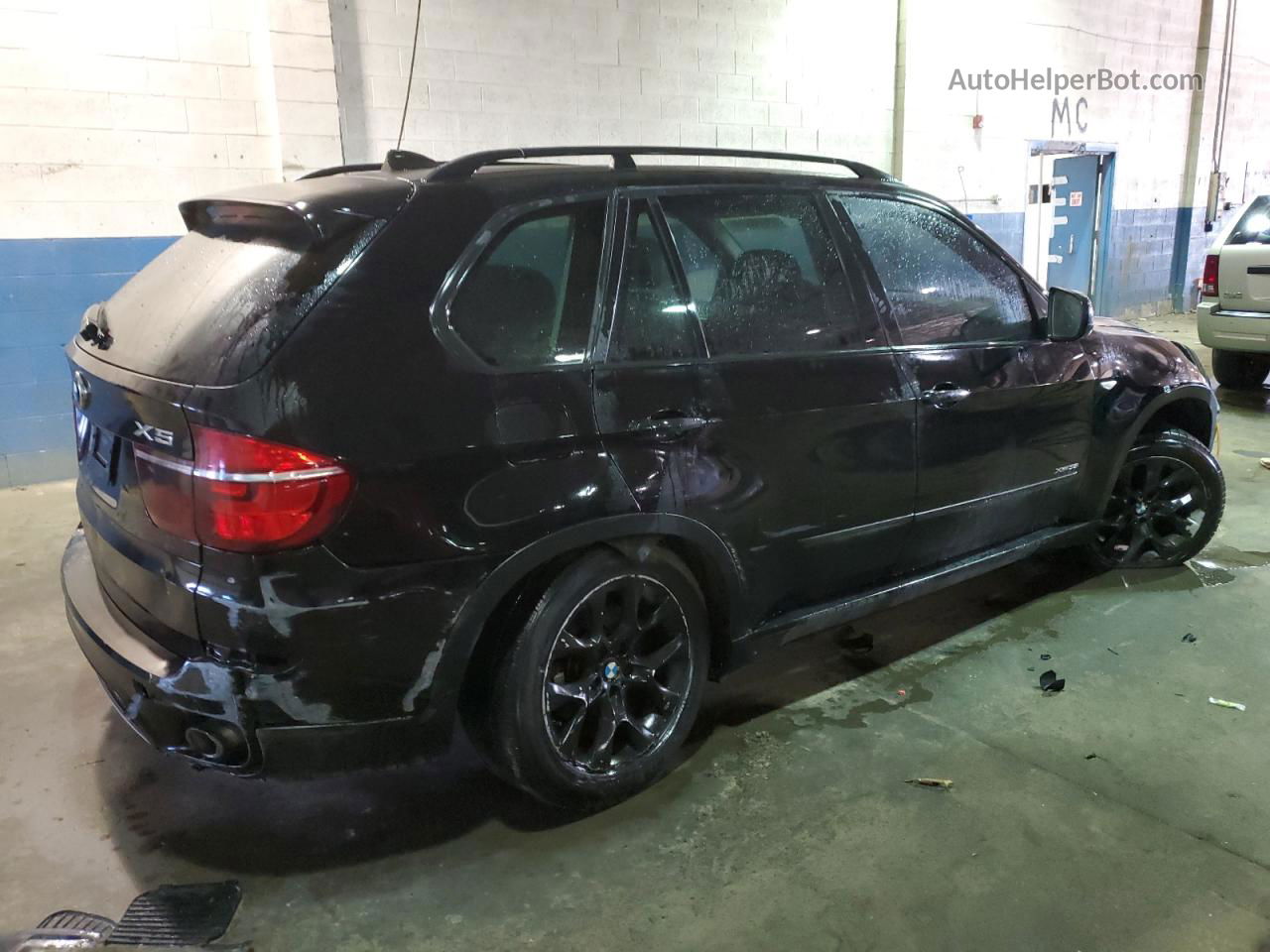 2012 Bmw X5 Xdrive35i Black vin: 5UXZV4C50CL747655