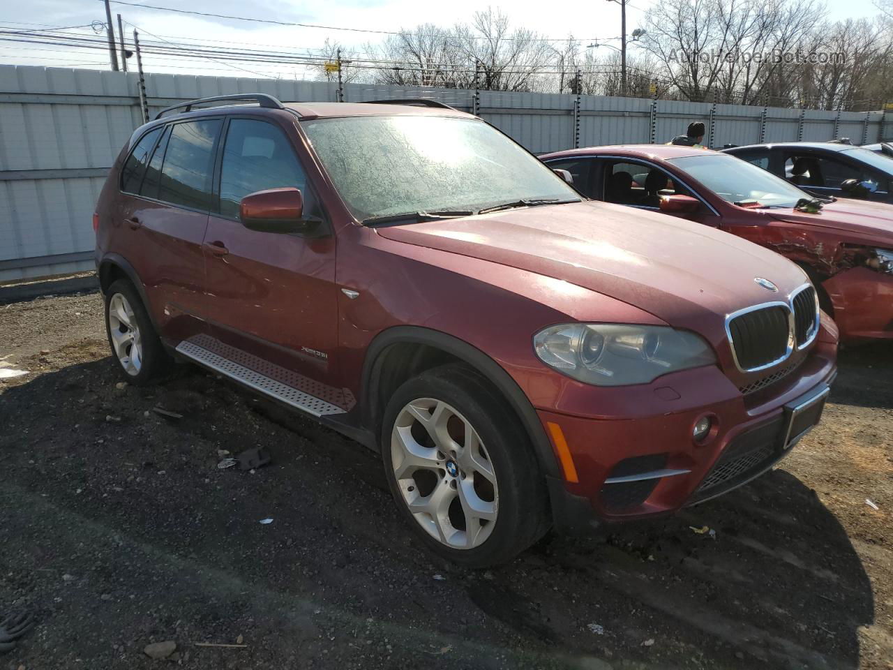 2012 Bmw X5 Xdrive35i Красный vin: 5UXZV4C50CL748773