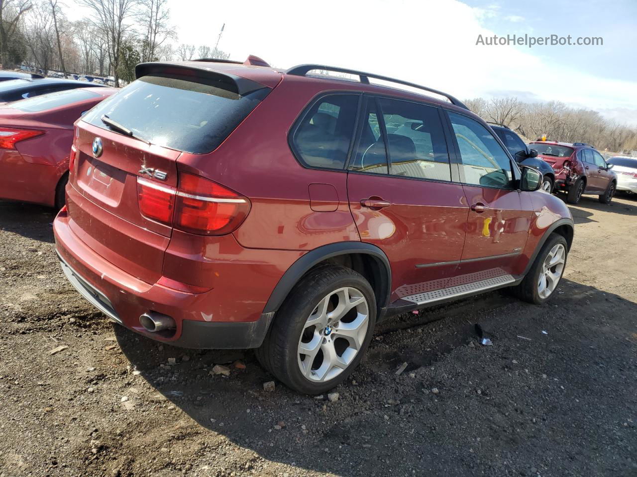 2012 Bmw X5 Xdrive35i Красный vin: 5UXZV4C50CL748773