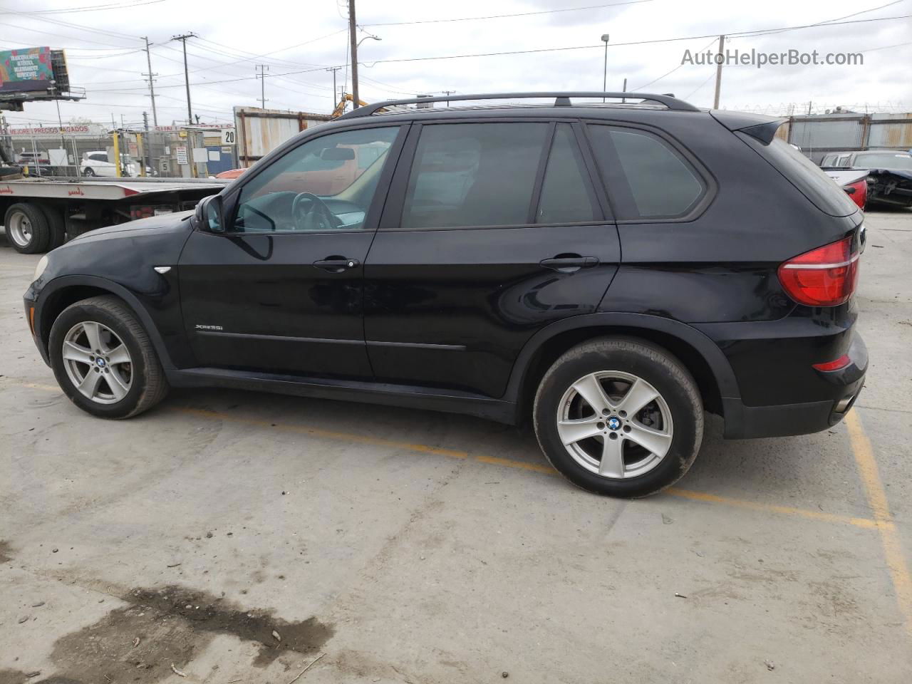 2012 Bmw X5 Xdrive35i Black vin: 5UXZV4C50CL749101