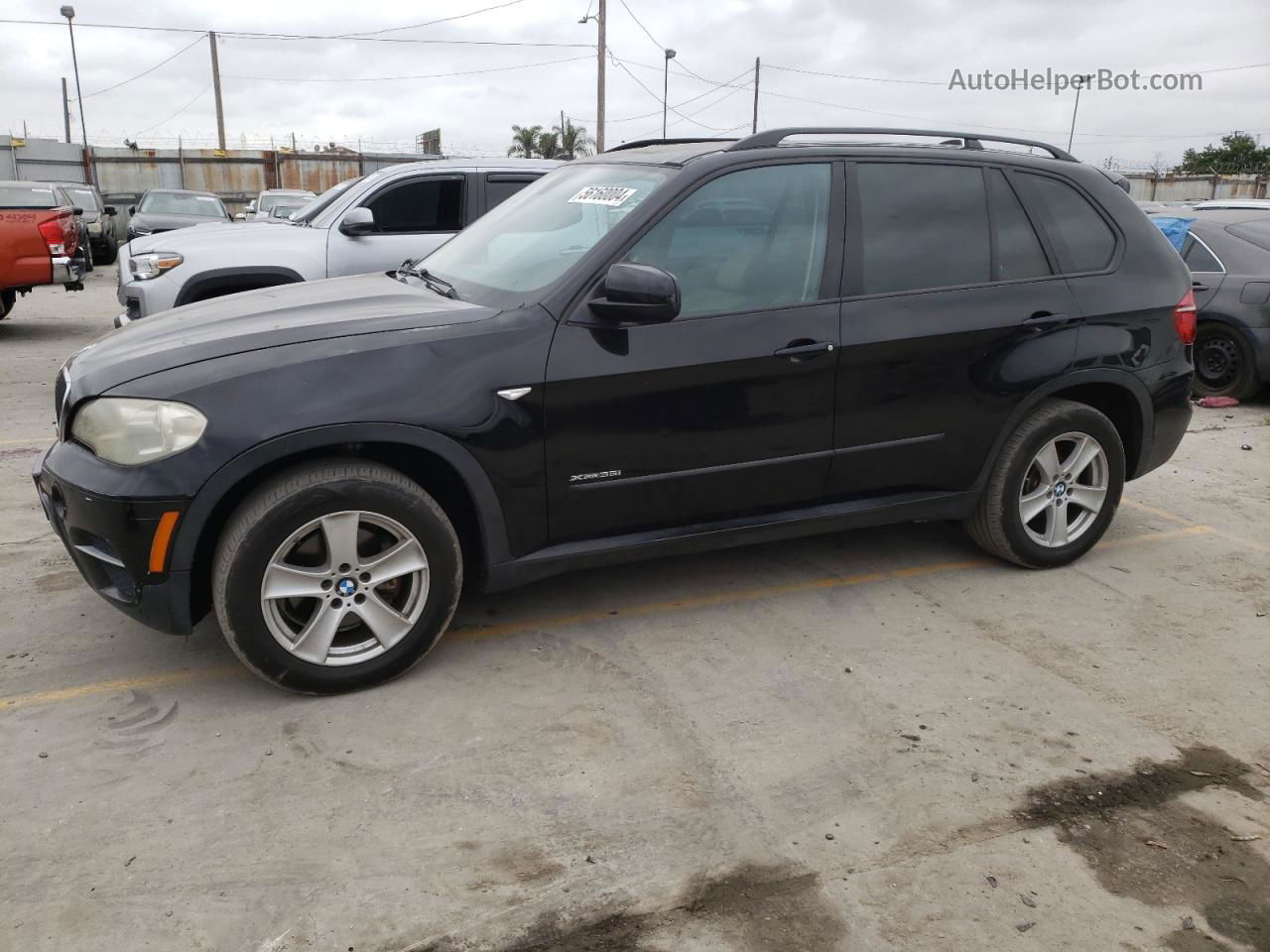 2012 Bmw X5 Xdrive35i Black vin: 5UXZV4C50CL749101