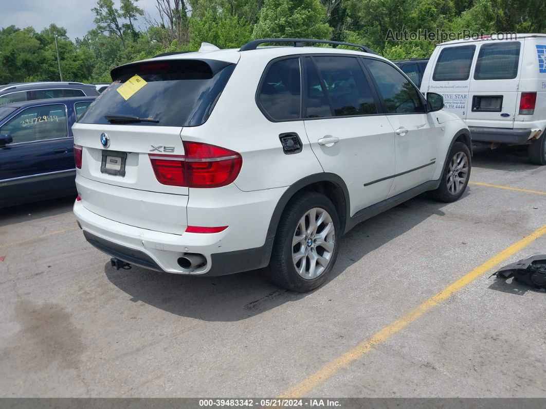 2012 Bmw X5 Xdrive35i/xdrive35i Premium/xdrive35i Sport Activity White vin: 5UXZV4C50CL756775