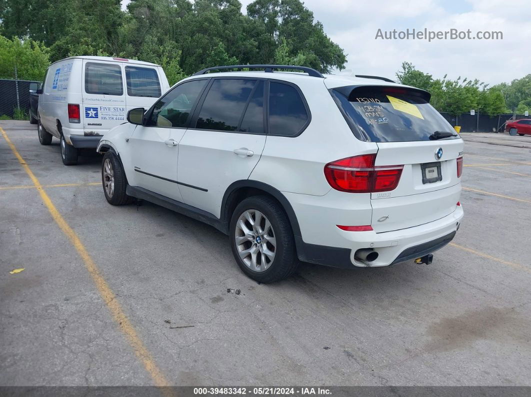 2012 Bmw X5 Xdrive35i/xdrive35i Premium/xdrive35i Sport Activity White vin: 5UXZV4C50CL756775