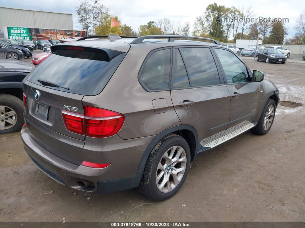 2012 Bmw X5 Xdrive35i/xdrive35i Premium/xdrive35i Sport Activity Brown vin: 5UXZV4C50CL985179