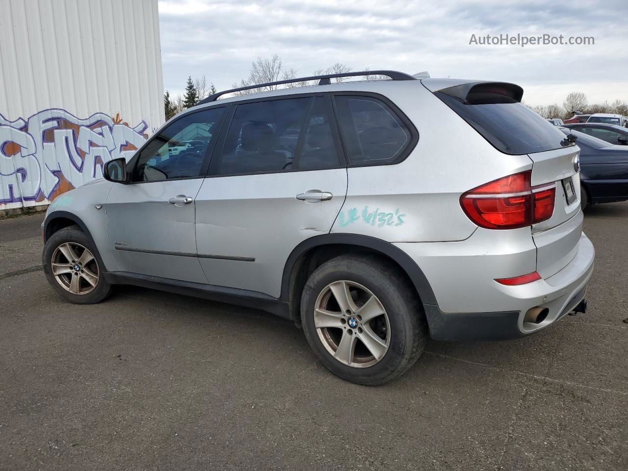 2012 Bmw X5 Xdrive35i Silver vin: 5UXZV4C50CL988289