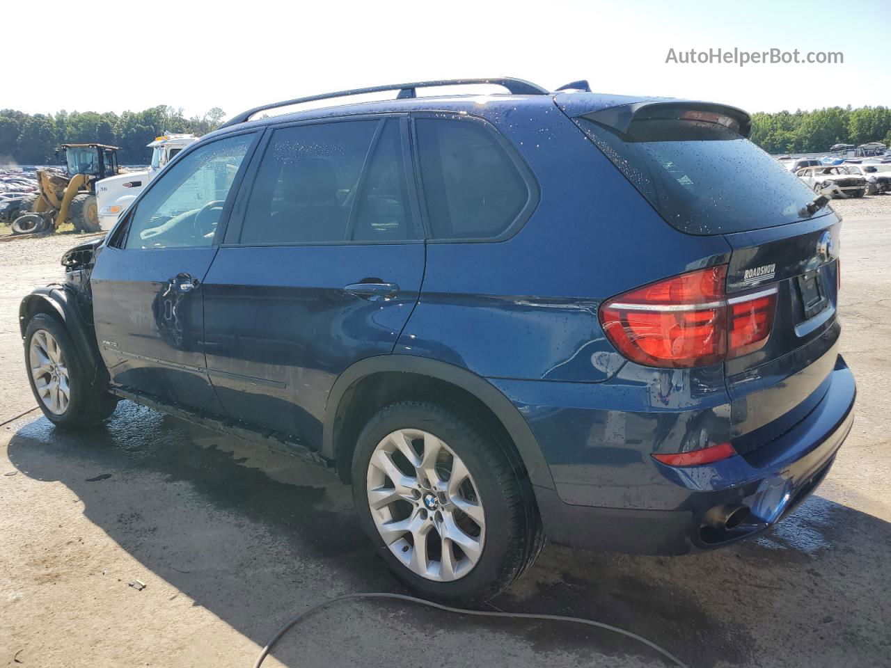 2012 Bmw X5 Xdrive35i Синий vin: 5UXZV4C50CL989166