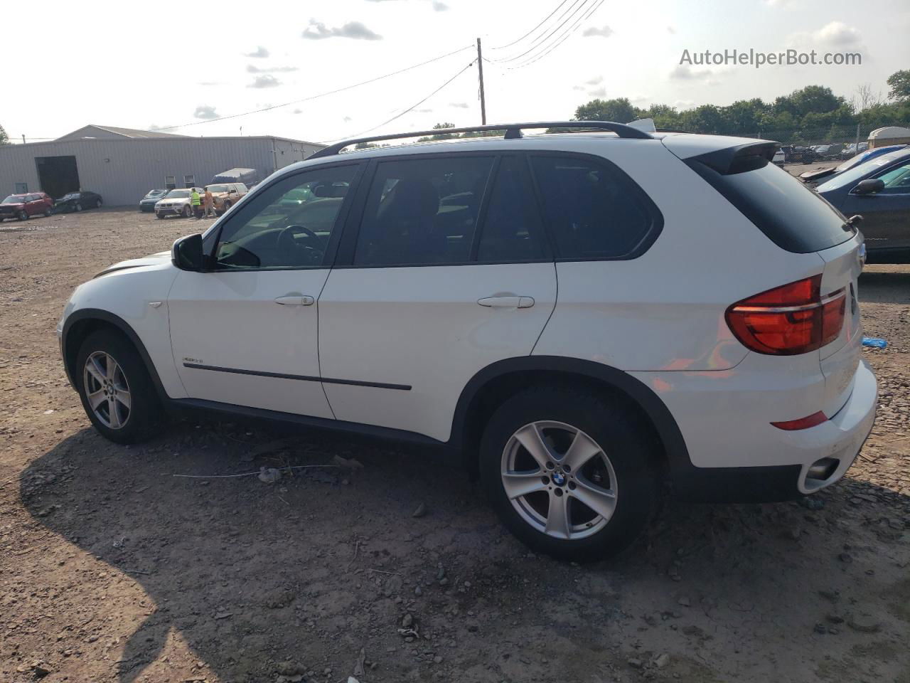 2012 Bmw X5 Xdrive35i White vin: 5UXZV4C50CL991676