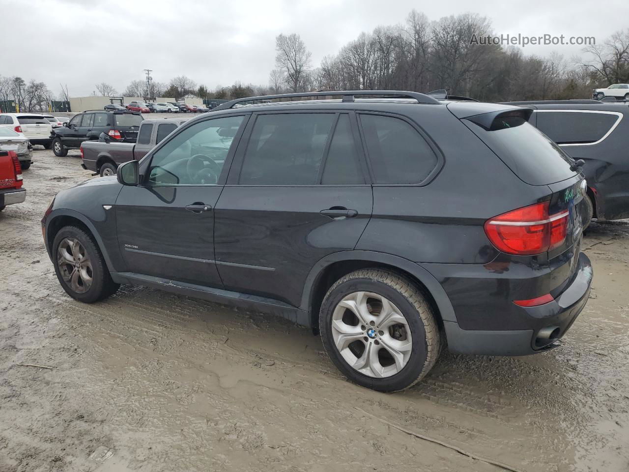 2011 Bmw X5 Xdrive35i Black vin: 5UXZV4C51BL402598