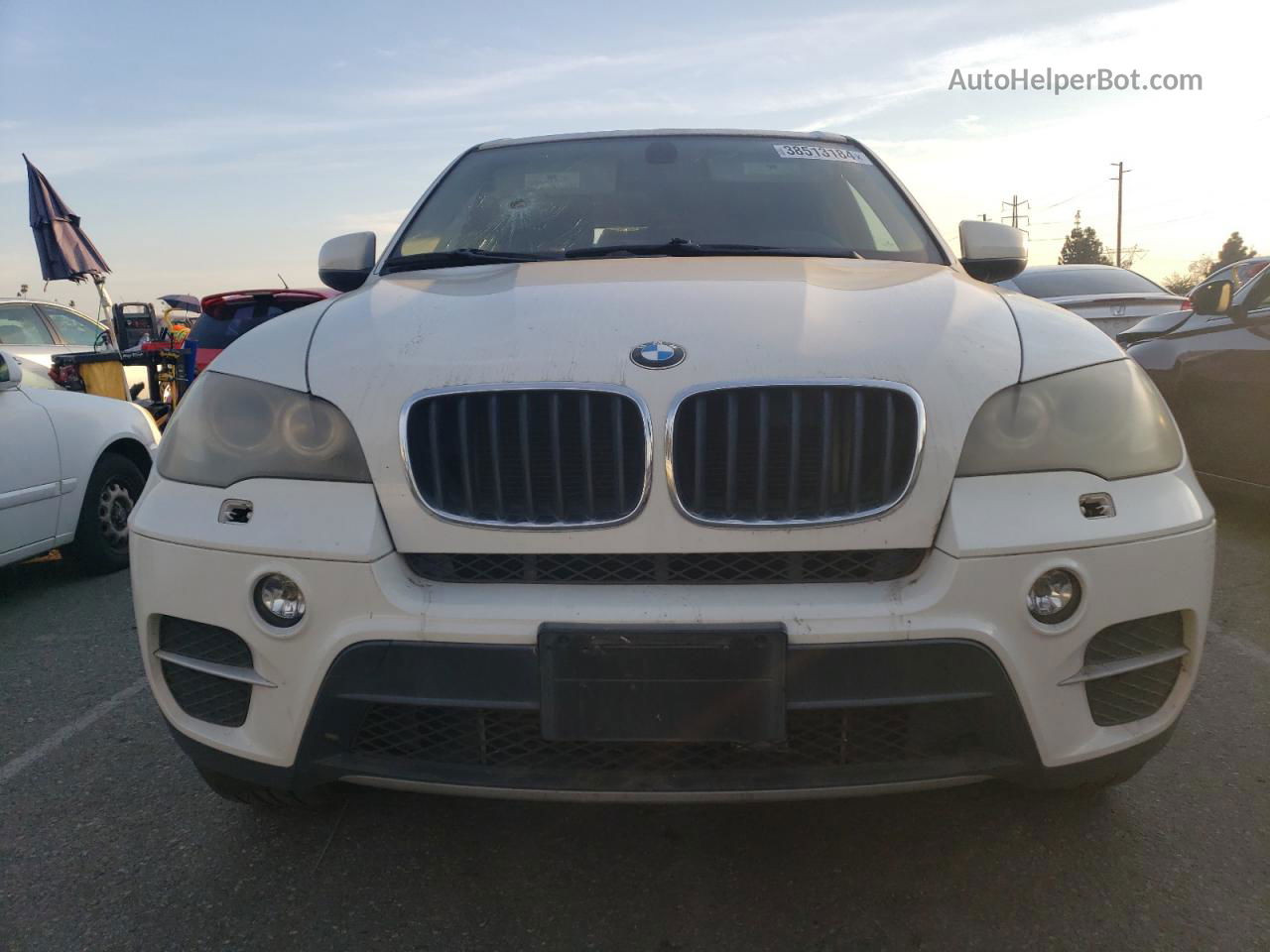 2011 Bmw X5 Xdrive35i White vin: 5UXZV4C51BL406280