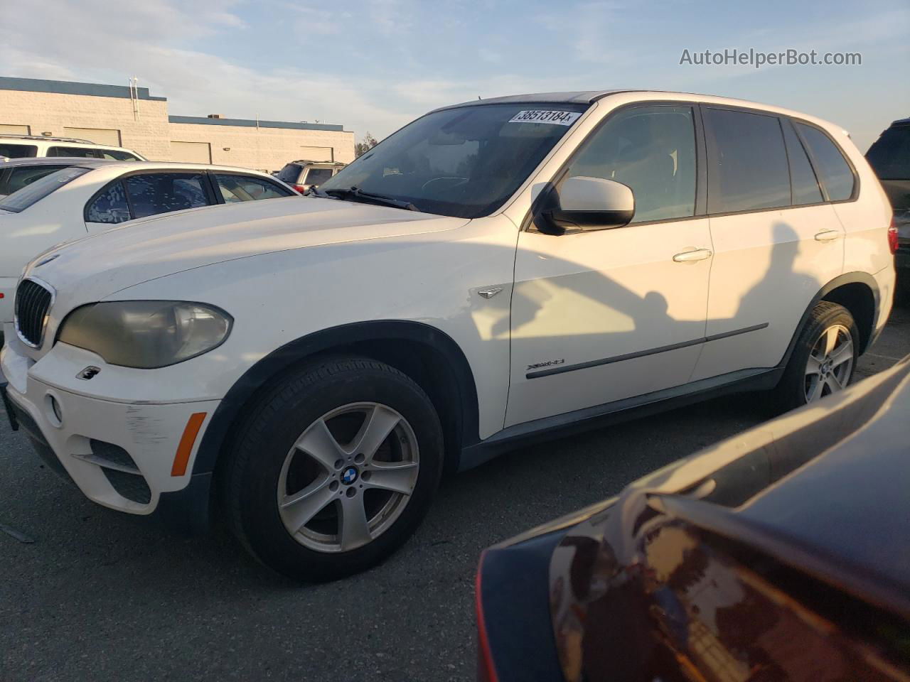 2011 Bmw X5 Xdrive35i White vin: 5UXZV4C51BL406280