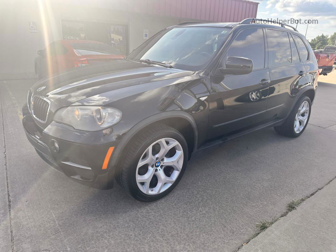 2011 Bmw X5 Xdrive35i Black vin: 5UXZV4C51BL408904