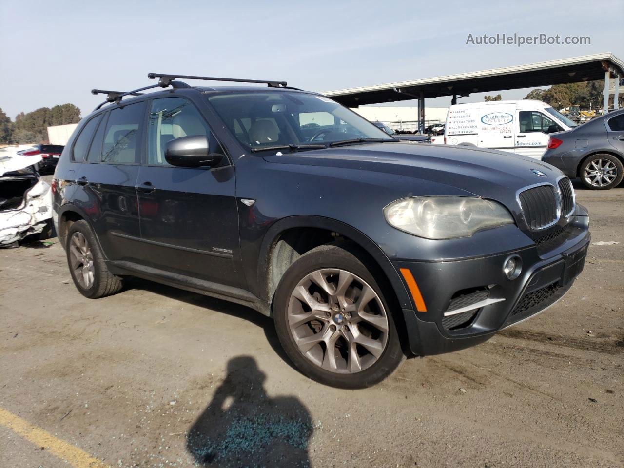 2011 Bmw X5 Xdrive35i Серый vin: 5UXZV4C51BL738915