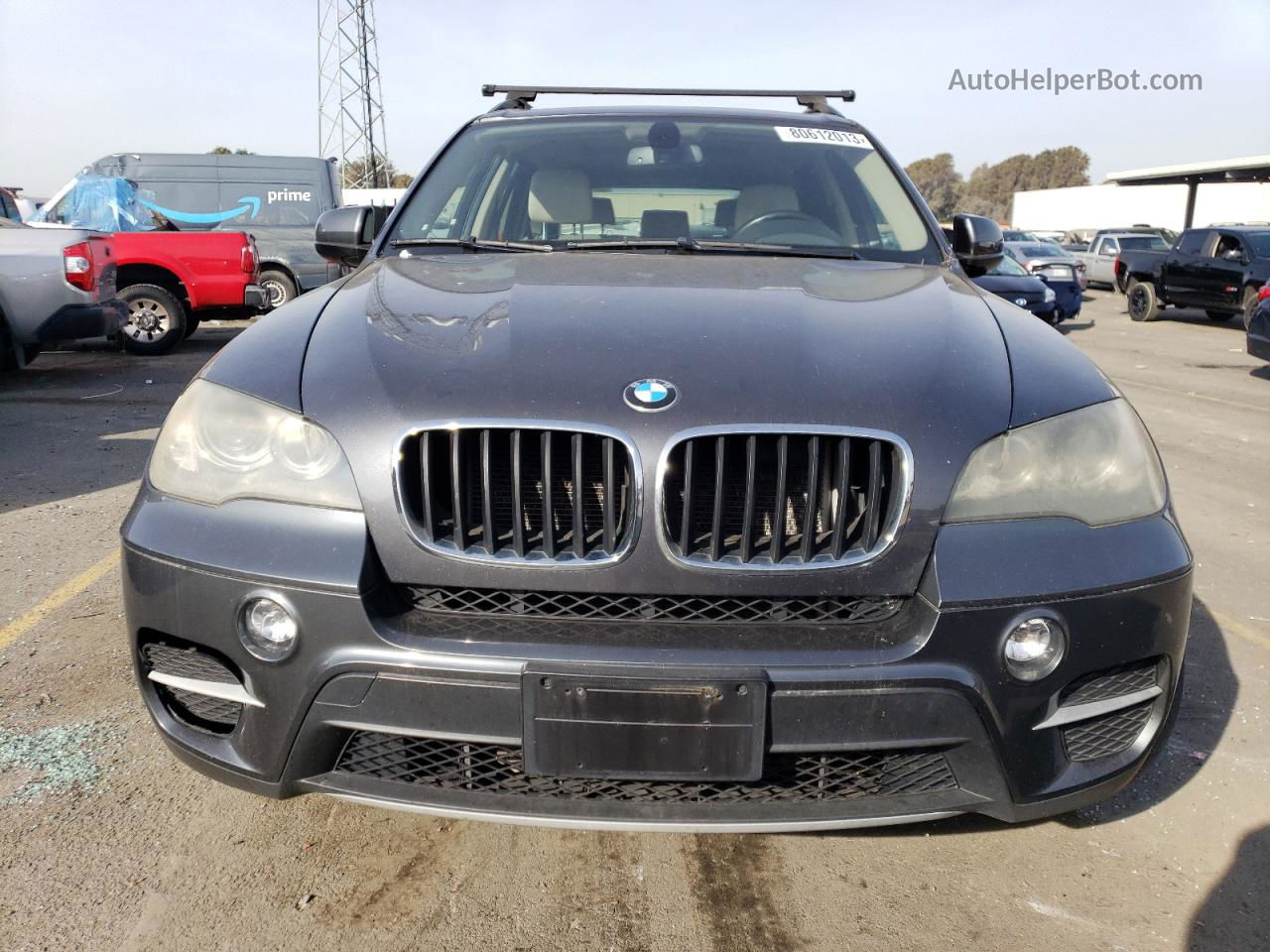 2011 Bmw X5 Xdrive35i Gray vin: 5UXZV4C51BL738915