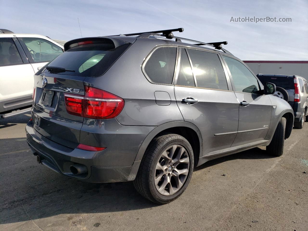 2011 Bmw X5 Xdrive35i Gray vin: 5UXZV4C51BL738915