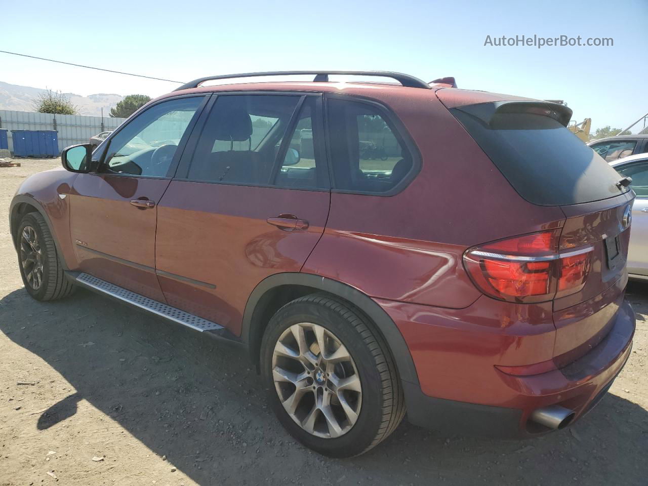 2011 Bmw X5 Xdrive35i Бордовый vin: 5UXZV4C51BL742124