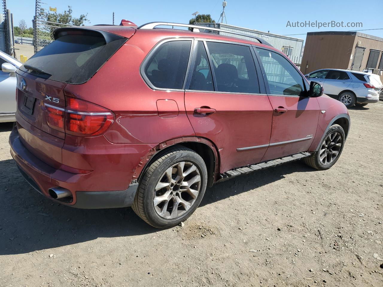 2011 Bmw X5 Xdrive35i Бордовый vin: 5UXZV4C51BL742124