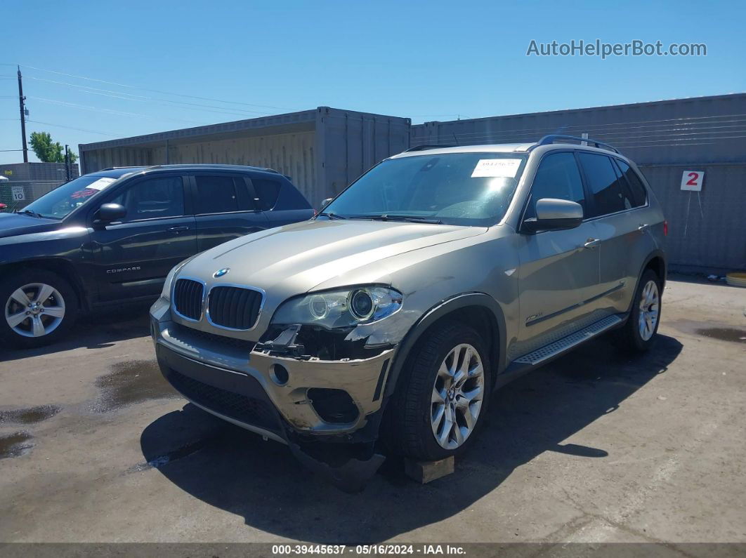 2012 Bmw X5 Xdrive35i/xdrive35i Premium/xdrive35i Sport Activity Золотой vin: 5UXZV4C51CL745882