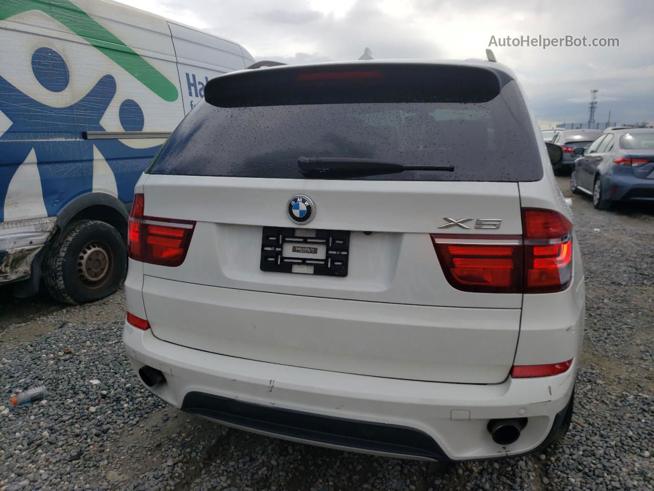 2012 Bmw X5 Xdrive35i White vin: 5UXZV4C51CL755618