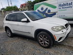 2012 Bmw X5 Xdrive35i White vin: 5UXZV4C51CL755618