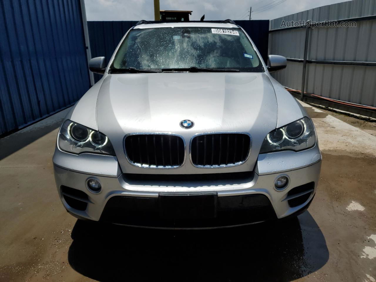 2012 Bmw X5 Xdrive35i Silver vin: 5UXZV4C51CL764285