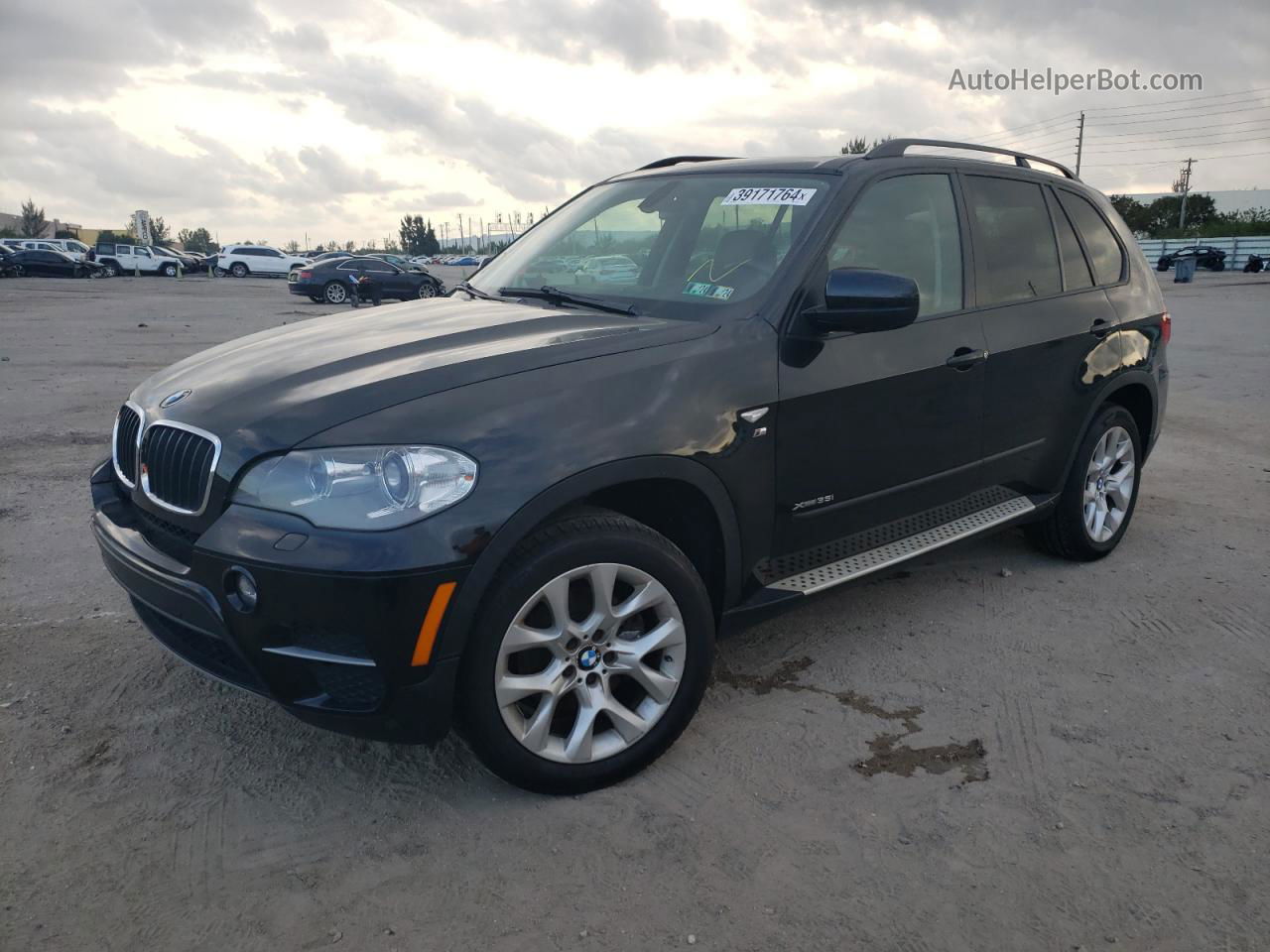 2012 Bmw X5 Xdrive35i Черный vin: 5UXZV4C51CL765419