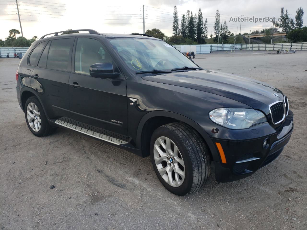 2012 Bmw X5 Xdrive35i Black vin: 5UXZV4C51CL765419