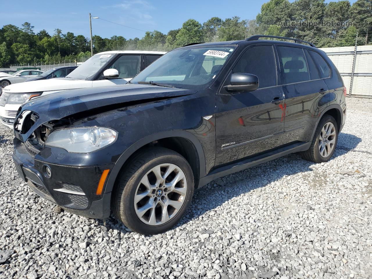 2012 Bmw X5 Xdrive35i Black vin: 5UXZV4C51CL765971