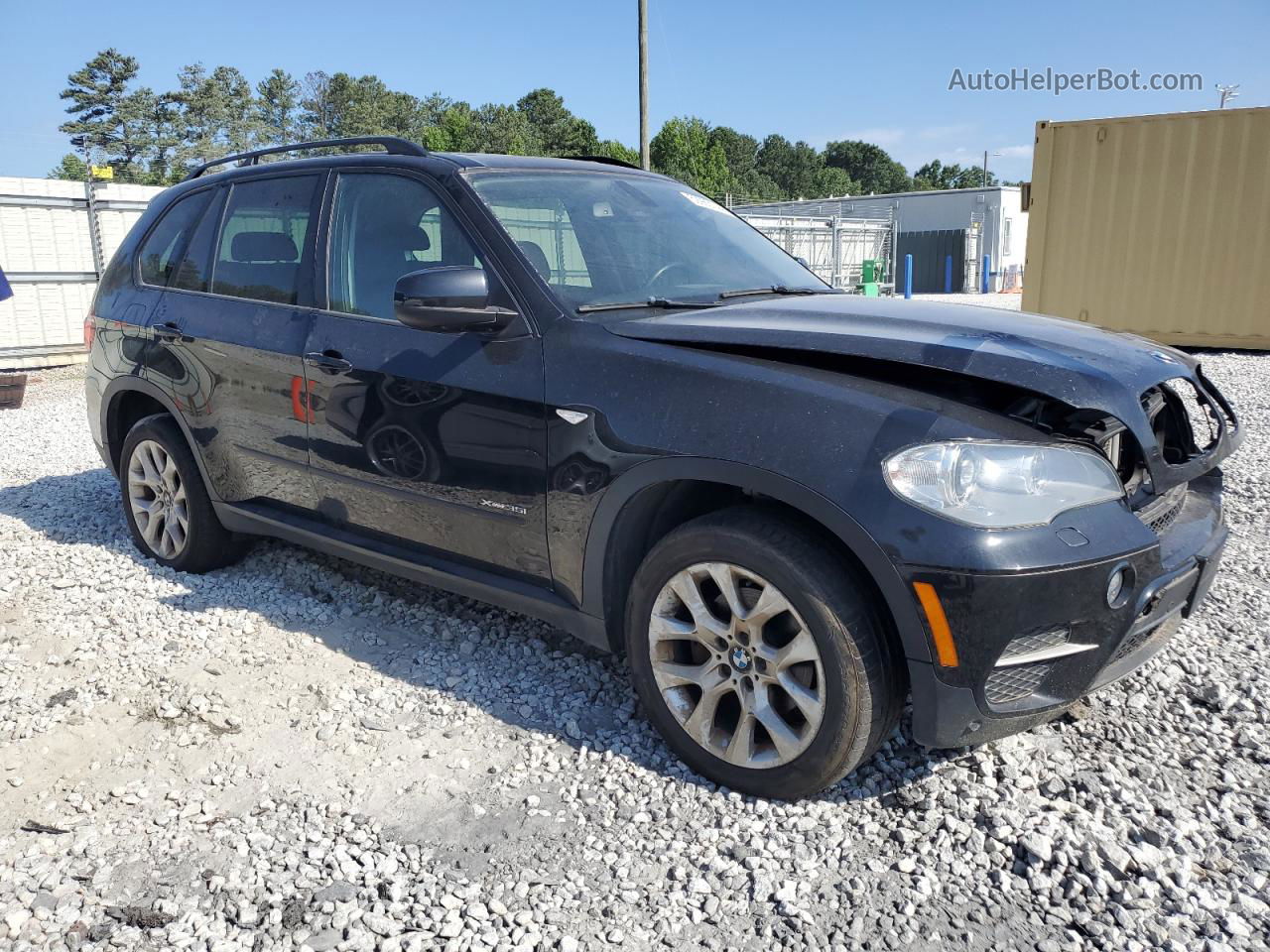 2012 Bmw X5 Xdrive35i Black vin: 5UXZV4C51CL765971