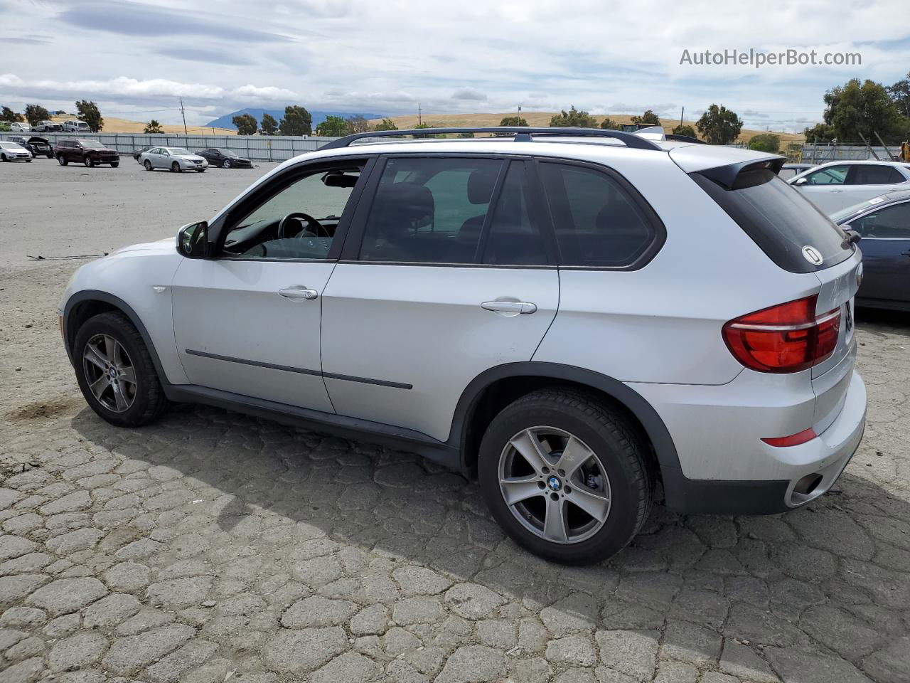 2012 Bmw X5 Xdrive35i Silver vin: 5UXZV4C51CL767333