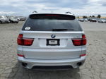 2012 Bmw X5 Xdrive35i Silver vin: 5UXZV4C51CL767333