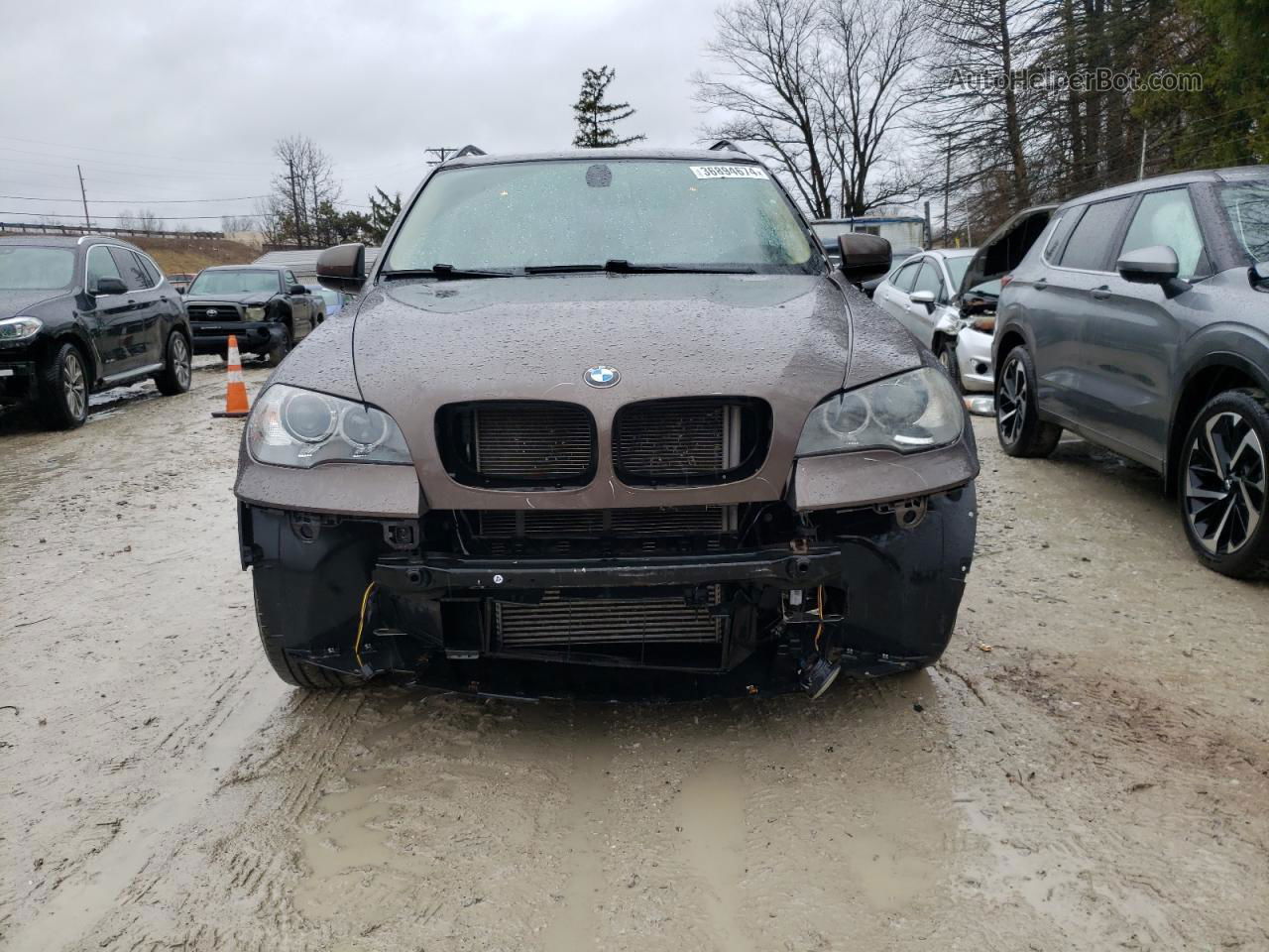 2012 Bmw X5 Xdrive35i Brown vin: 5UXZV4C51CL889898